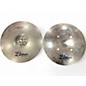 Used Zildjian 14in Quick Beat Hi Hat Pair Cymbal thumbnail