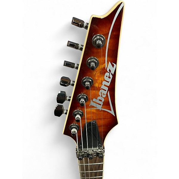 Used Ibanez S670QM Dragon Eye Burst Solid Body Electric Guitar