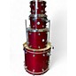 Used DW 4 Piece Performance Series CHERRY STAIN Drum Kit