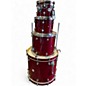 Used DW 4 Piece Performance Series CHERRY STAIN Drum Kit