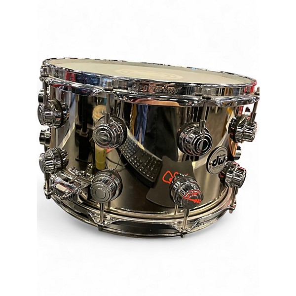 Used DW 14in COLLECTOR'S SERIES NICKEL OVER BRASS NICKEL Drum