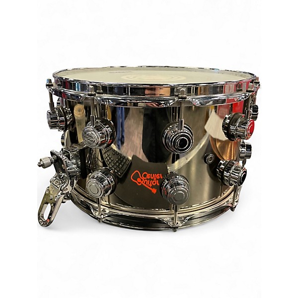 Used DW 14in COLLECTOR'S SERIES NICKEL OVER BRASS NICKEL Drum