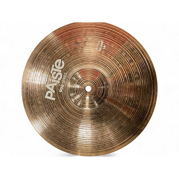 Used Paiste 14in 900 SERIES HIHAT PAIR Cymbal