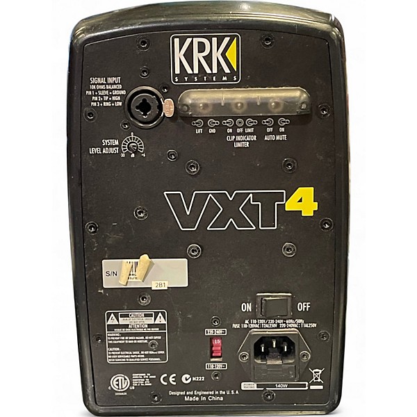 Used KRK VXT4 Each Powered Monitor