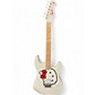 Used Squier Hello Kitty Stratocaster White Solid Body Electric Guitar thumbnail