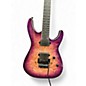 Used ESP LTD MH1000 Deluxe Trans Purple Solid Body Electric Guitar thumbnail