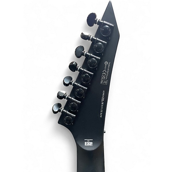 Used ESP LTD M1007B Trans Charcoal Solid Body Electric Guitar