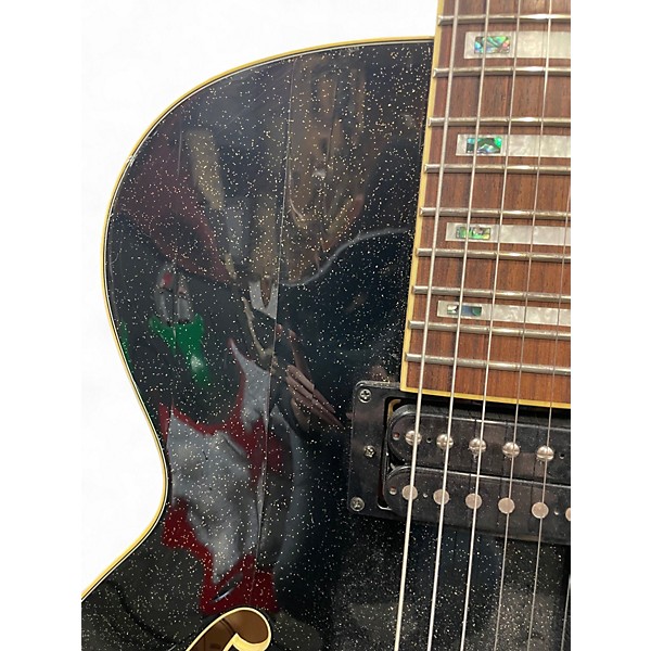 Used Ibanez AFS78T ARTCORE SPARKLE BLACK Hollow Body Electric Guitar