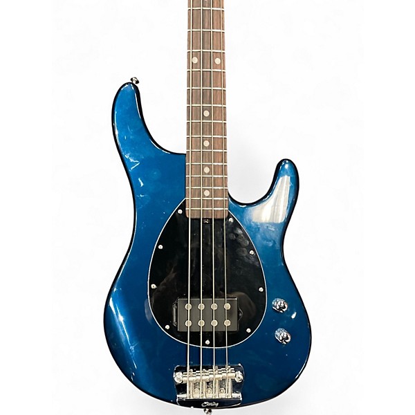 Used Sterling by Music Man STERLING 4 STRING BLUE Electric Bass Guitar