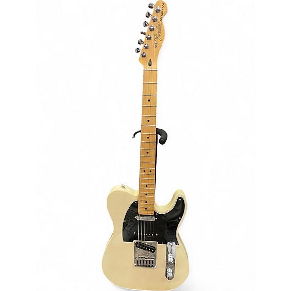 Used Fender Deluxe Nashville Telecaster White Blonde Solid Body Electric Guitar