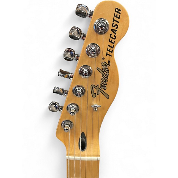 Used Fender Deluxe Nashville Telecaster White Blonde Solid Body Electric Guitar