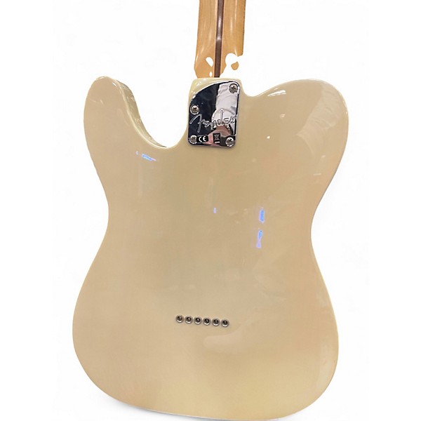 Used Fender Deluxe Nashville Telecaster White Blonde Solid Body Electric Guitar
