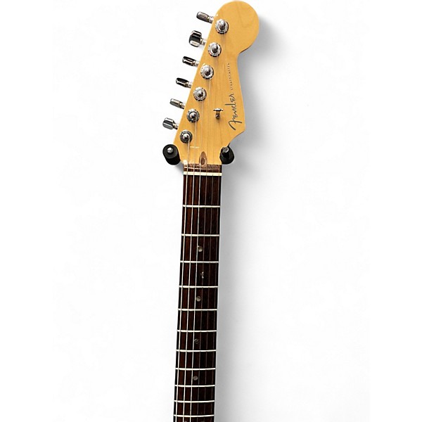 Used 2005 Fender American Deluxe Ash Stratocaster Tobacco Sunburst Solid Body Electric Guitar