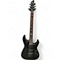 Used Schecter Guitar Research Damien Elite 6 Trans Black Solid Body Electric Guitar thumbnail