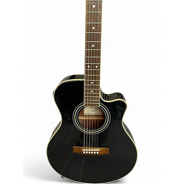 Used SIGMA TB-1B  Black Acoustic Electric Guitar