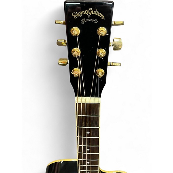 Used SIGMA TB-1B  Black Acoustic Electric Guitar