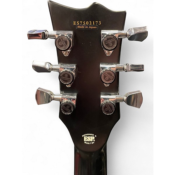 Used ESP E-II Eclipse Black Solid Body Electric Guitar