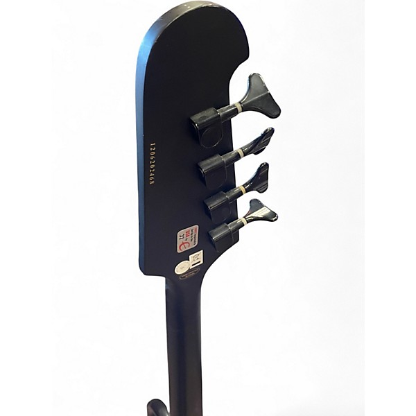 Used Epiphone Nikki Sixx Signature Blackbird Satin Black Electric Bass Guitar