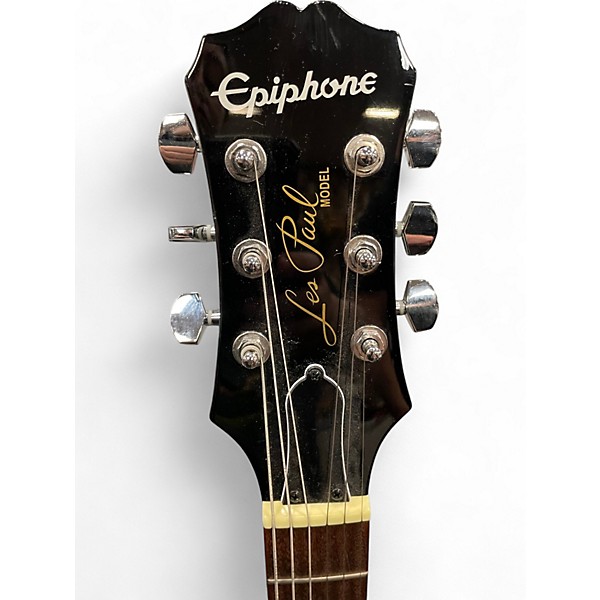 Used Epiphone Les Paul Studio Black Solid Body Electric Guitar