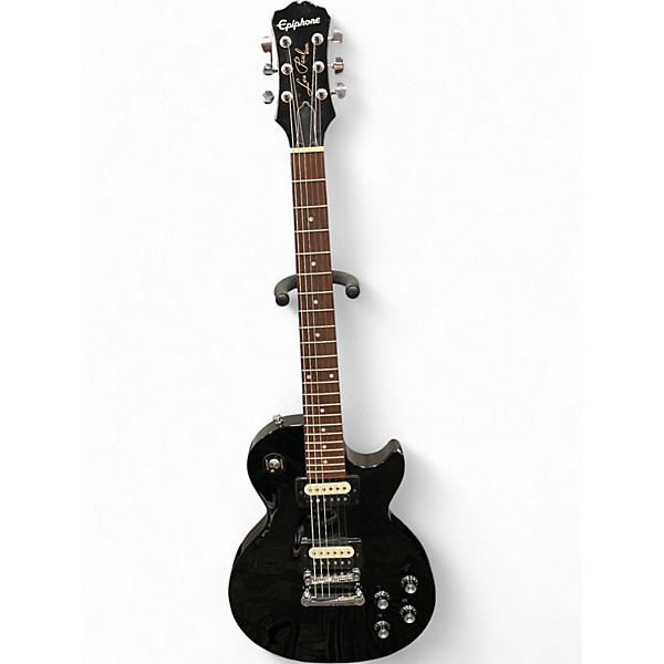 Used Epiphone Les Paul Studio Black Solid Body Electric Guitar