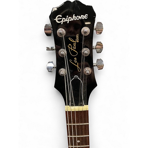 Used Epiphone Les Paul Studio Black Solid Body Electric Guitar