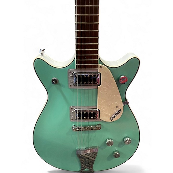 Used Gretsch Guitars ELECTROMATIC DOUBLE JET G5237 SURF GREEN Solid Body Electric Guitar