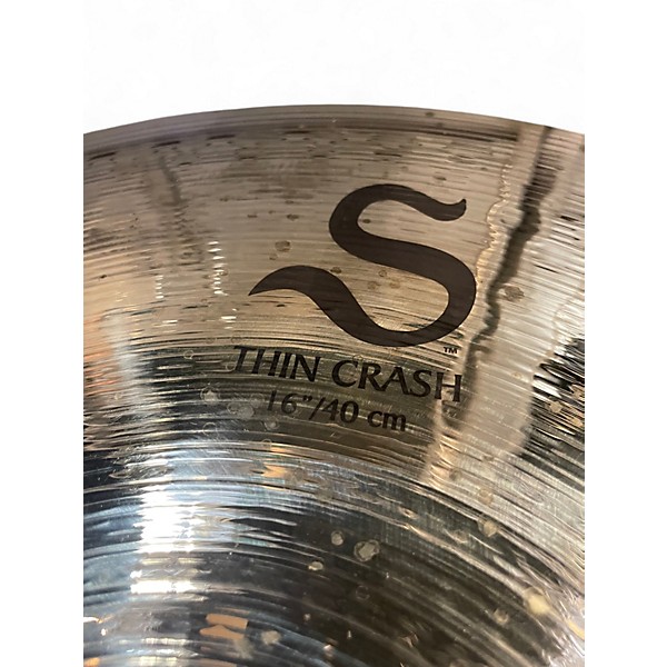 Used Zildjian 16in S Family Thin Crash Cymbal