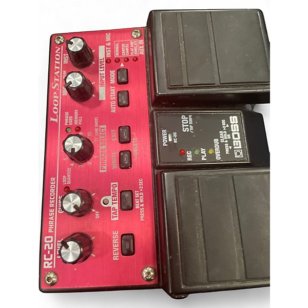 Used BOSS RC20 Loop Station Pedal