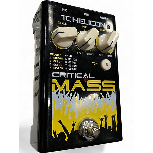 Used TC Helicon CRITICAL MASS Effect Pedal