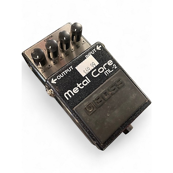 Used BOSS ML2 Metal Core Distortion Effect Pedal