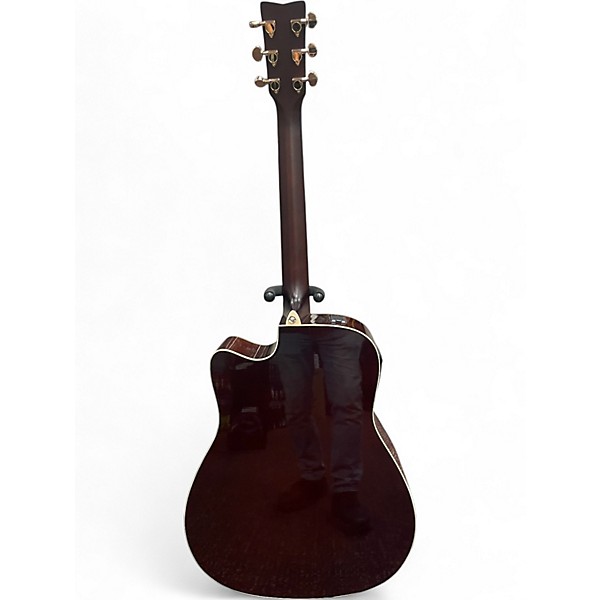 Used Yamaha FX335C Natural Acoustic Electric Guitar