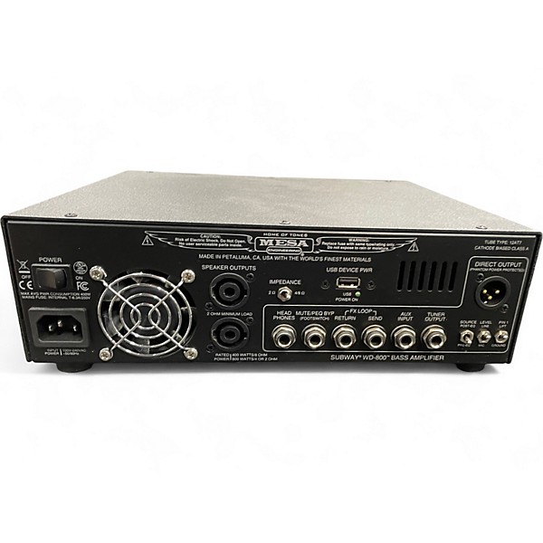 Used MESA/Boogie SUBWAY WD-800 Bass Amp Head