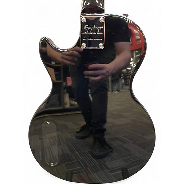 Used Epiphone Les Paul Junior Black Solid Body Electric Guitar