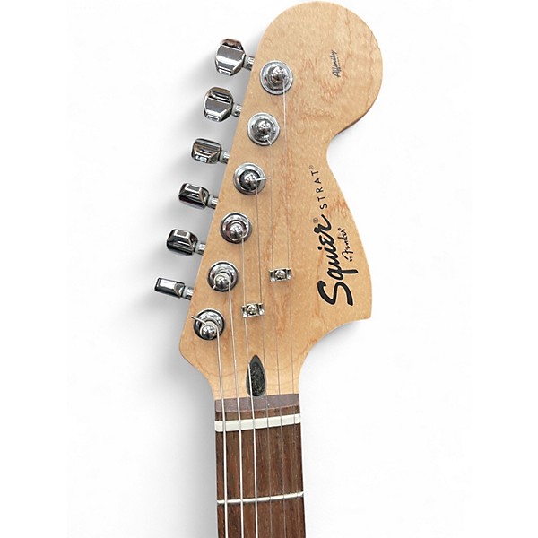 Used Squier Affinity Stratocaster Black Solid Body Electric Guitar