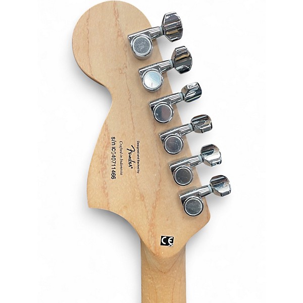 Used Squier Affinity Stratocaster Black Solid Body Electric Guitar