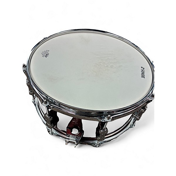 Used SONOR 6X13 AQX RED SPARKLE Drum