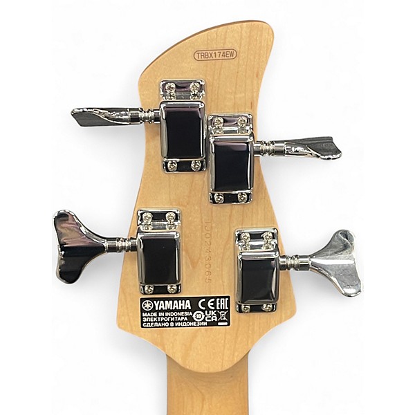 Used Yamaha TRBX174EW Tobacco Sunburst Electric Bass Guitar