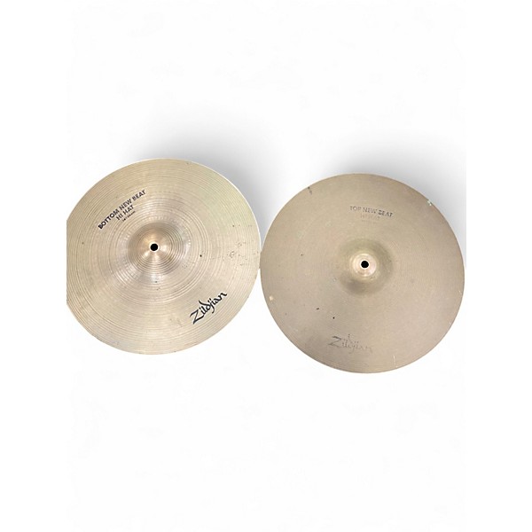 Used Zildjian 14in New Beat Hi Hat Pair Cymbal
