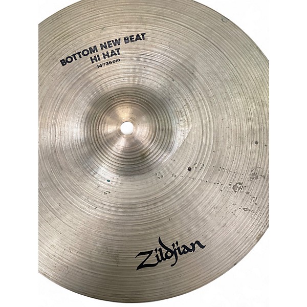 Used Zildjian 14in New Beat Hi Hat Pair Cymbal