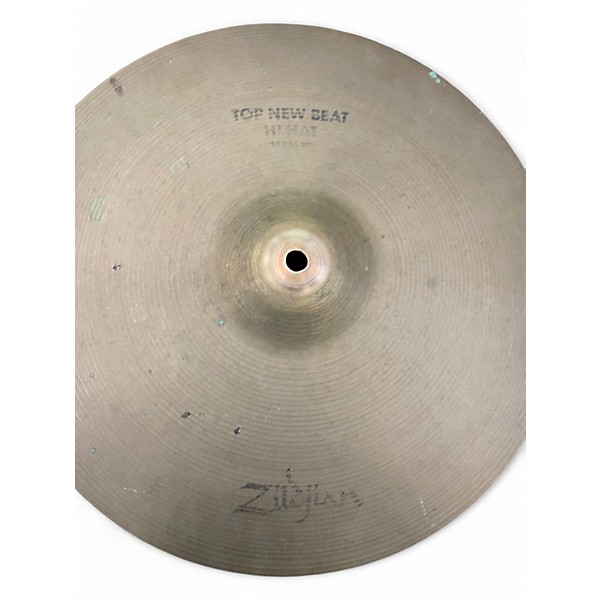 Used Zildjian 14in New Beat Hi Hat Pair Cymbal