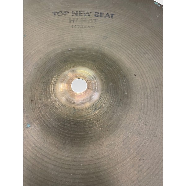 Used Zildjian 14in New Beat Hi Hat Pair Cymbal