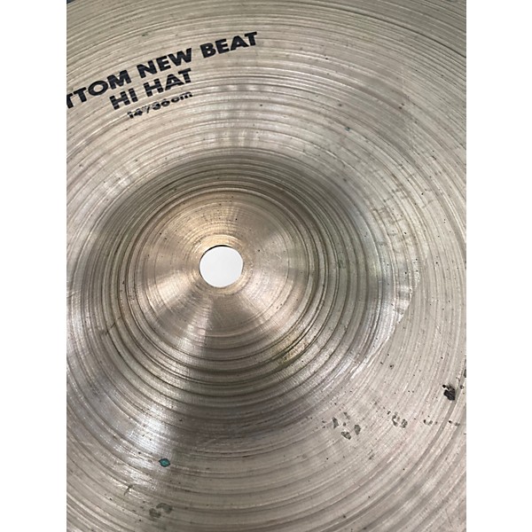 Used Zildjian 14in New Beat Hi Hat Pair Cymbal