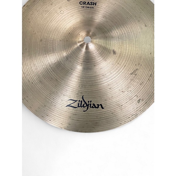 Used Zildjian 14in Thin Crash Cymbal