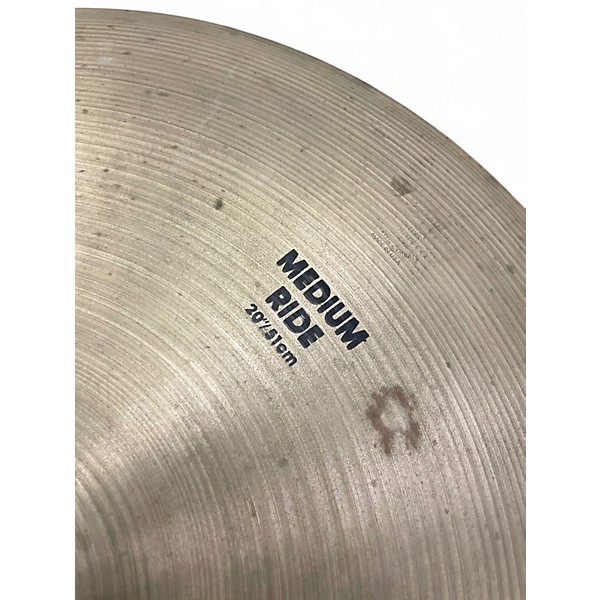 Used Zildjian 20in Medium Ride Cymbal