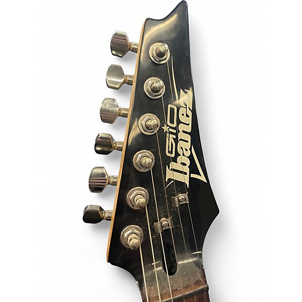 Used Ibanez GRX70QA Green Solid Body Electric Guitar