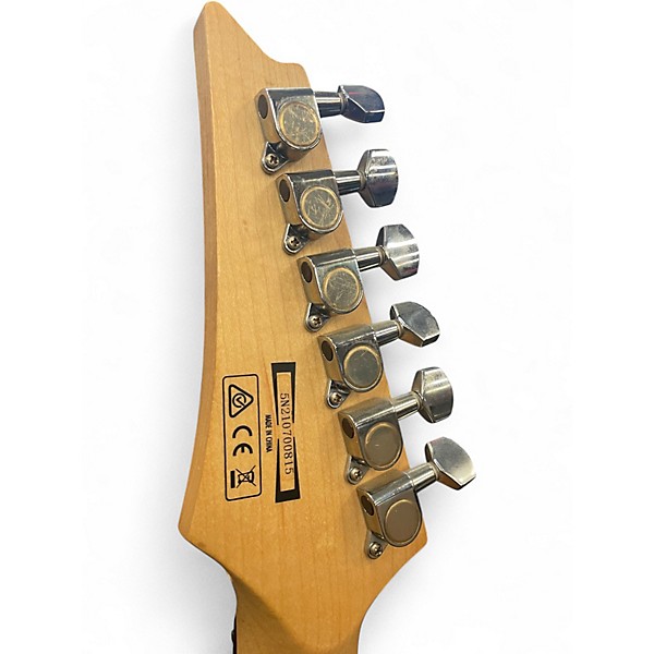 Used Ibanez GRX70QA Green Solid Body Electric Guitar