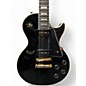 Used Epiphone LES PAUL CUSTOM P90 GOLD HARDWARE BLACK Solid Body Electric Guitar