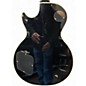 Used Epiphone LES PAUL CUSTOM P90 GOLD HARDWARE BLACK Solid Body Electric Guitar