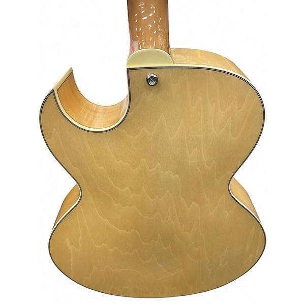 Used Eastman AR372CE-BD Natural Hollow Body Electric Guitar