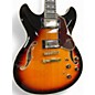 Used Ibanez as113-bs Tobacco Sunburst Hollow Body Electric Guitar
